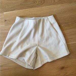 Pale Yellow Women's Shorts